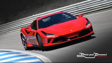 Ferrari F8 Tributo driving...