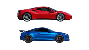 Ferrari 488 GTB & Alpine...