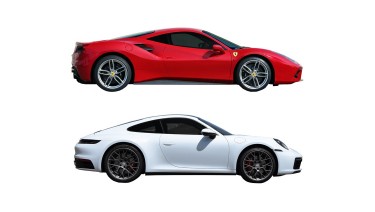 Ferrari 488 GTB & Porsche...