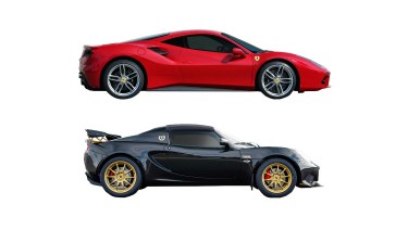 Ferrari 488 GTB & Lotus 250...