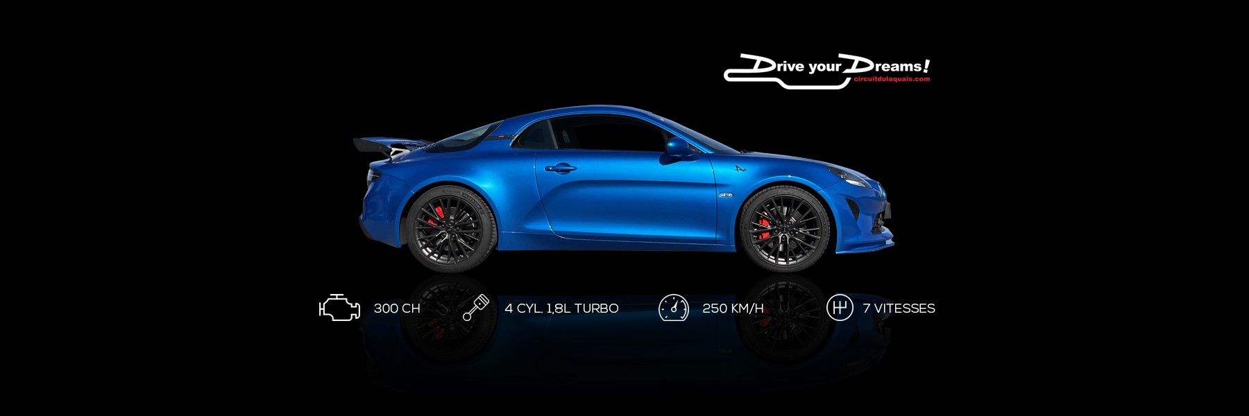 Stage de pilotage Alpine A110S au Circuit du Laquais. Offrez un bon cadeau pour piloter sur le circuit du Laquais. Stage de pilotage Alpine A110S au Circuit du Laquais. Offrez un bon cadeau pour piloter sur le circuit du Laquais.