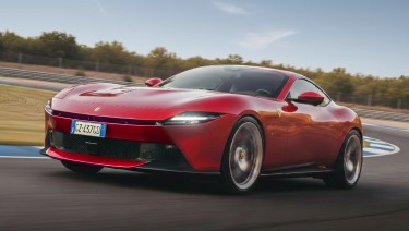 Ferrari Amalfi driving...