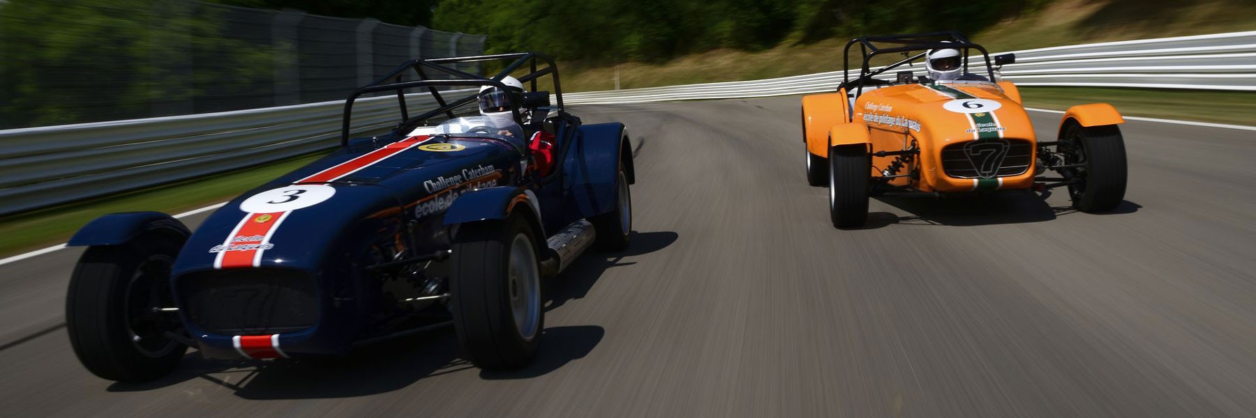 Baptême passager Caterham Lotus 7