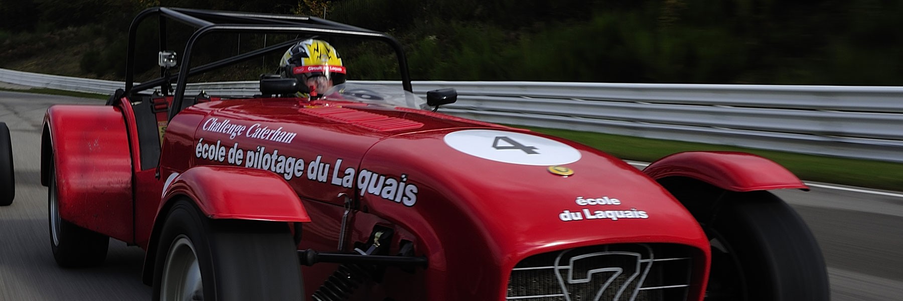 Baptême passager Caterham Lotus 7