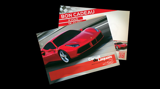 Chèque cadeau pilotage au Circuit du Laquais à Champier