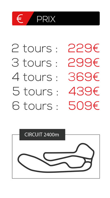 Tarifs stage de pilotage Ferrari 296 GTS au Circuit du Laquais