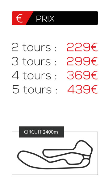 Tarifs stage de pilotage Ferrari 296 GTS au Circuit du Laquais