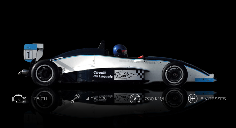 Stage de pilotage Catrham LOTUS SEVEN au Circuit du Laquais 