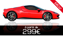 Coffret cadeau pilotage sur circuit : Stage de pilotage Ferrari 296 GTB GTS