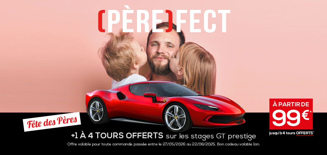Offrez un bon cadeau pour piloter au Circuit du Laquais au volant des plus belles voitures