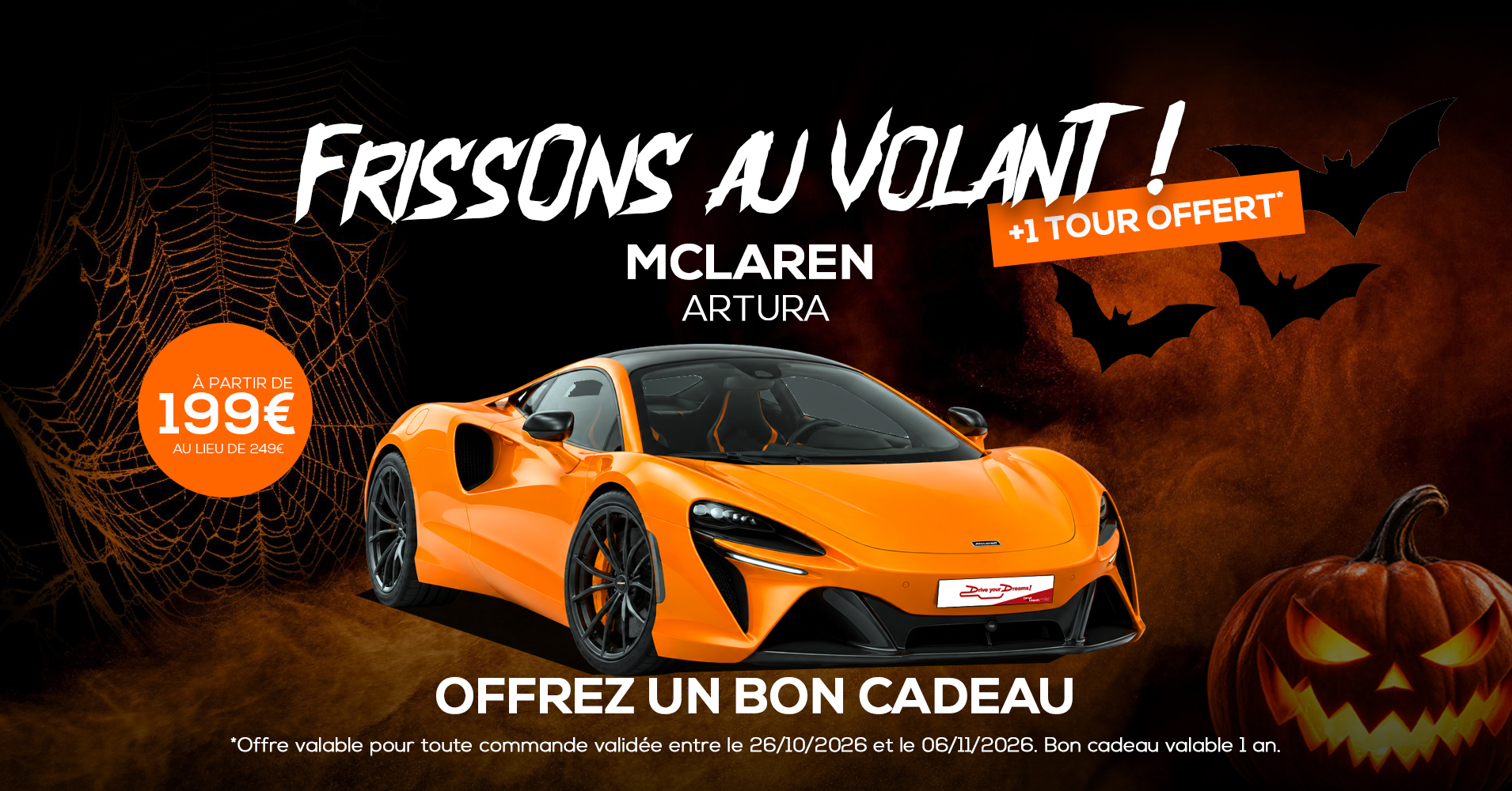 Offrez un bon cadeau pour piloter au Circuit du Laquais au volant des plus belles voitures