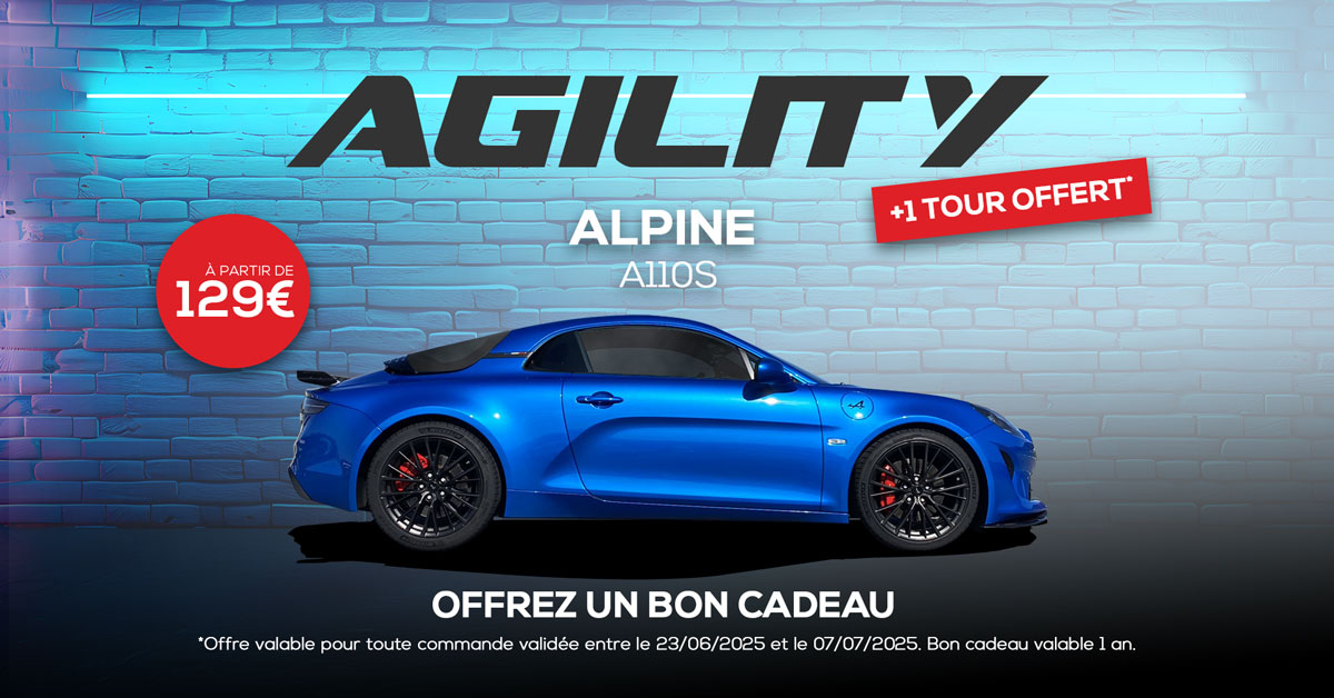 Offrez un bon cadeau pour piloter au Circuit du Laquais au volant des plus belles voitures