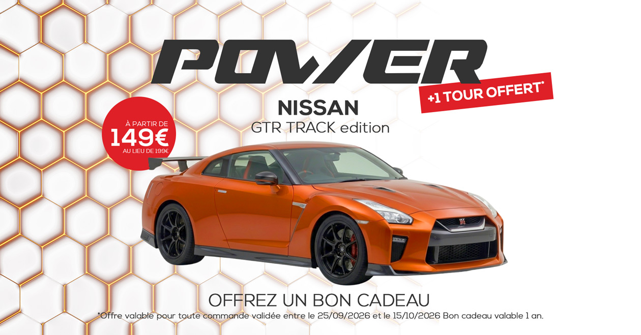 Offrez un bon cadeau pour piloter au Circuit du Laquais au volant des plus belles voitures
