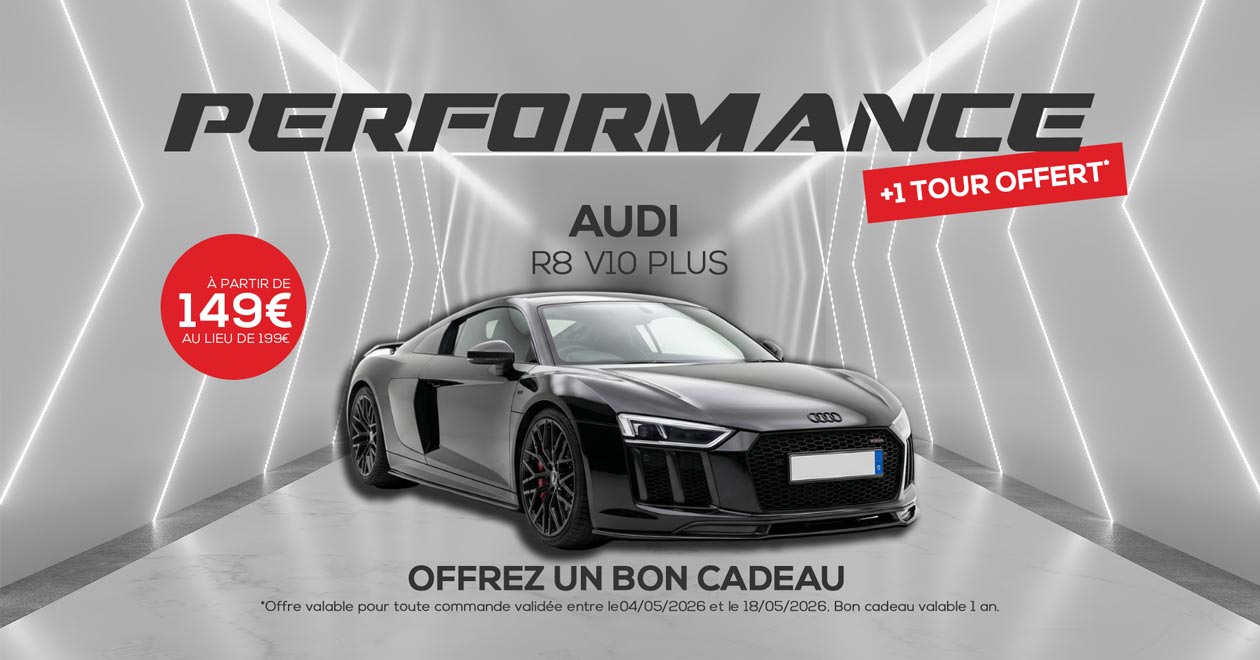 Offrez un bon cadeau pour piloter au Circuit du Laquais au volant des plus belles voitures